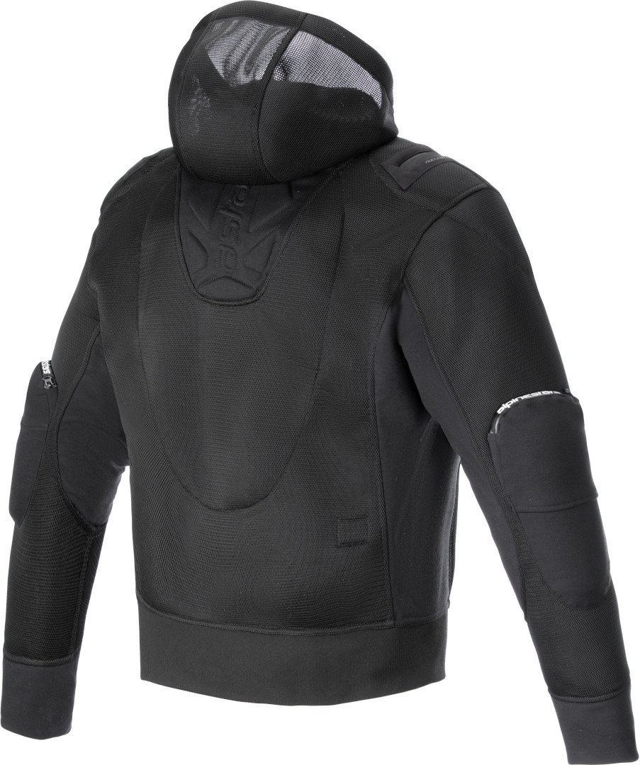 Alpinestars Moflow Air Tech Hanorac cu fermoar pentru motocicletă negru XL Figura 2