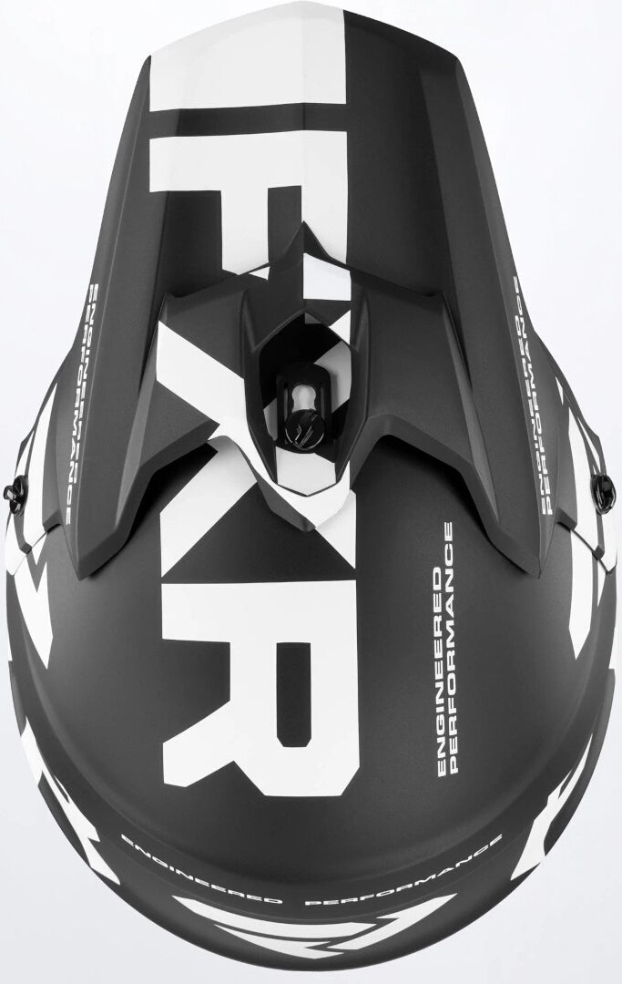 FXR Torque Team Snescooterhjelm Sort/hvid M (57/58) Figur 3