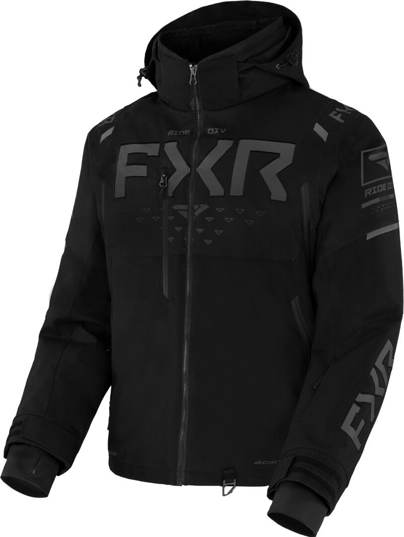 FXR Helium X 2-in-1 2023 Snowmobile Jacket black/grey L Figure 1
