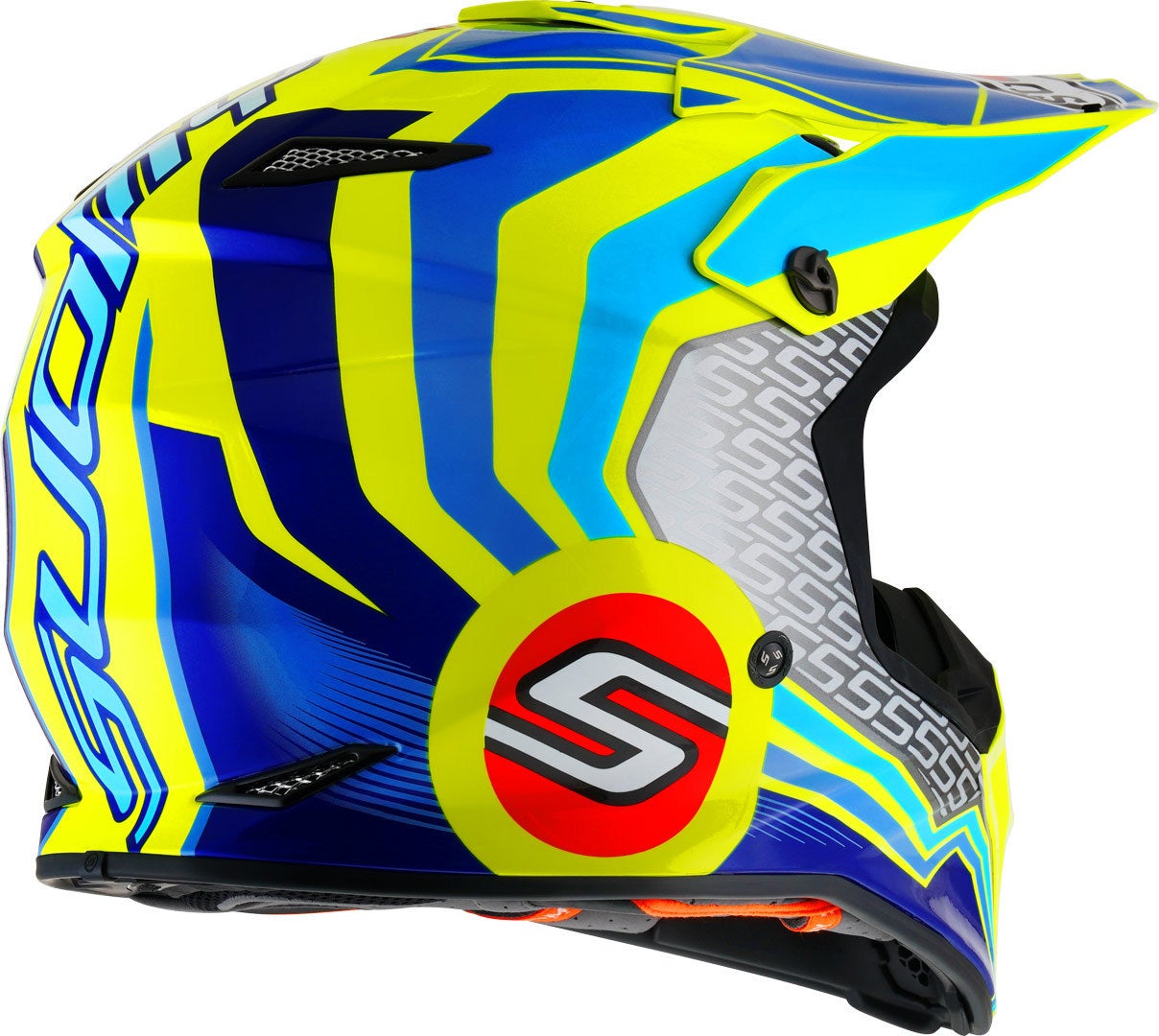 Suomy MX Speed Pro Forward Casco Motocross blu/giallo M (57/58) Figura 2