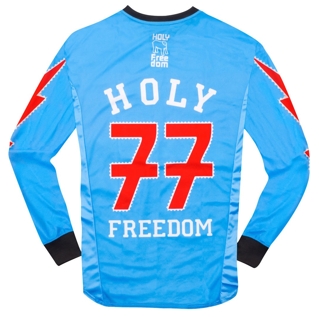 Side view of HolyFreedom Settantasette Motocross Jersey