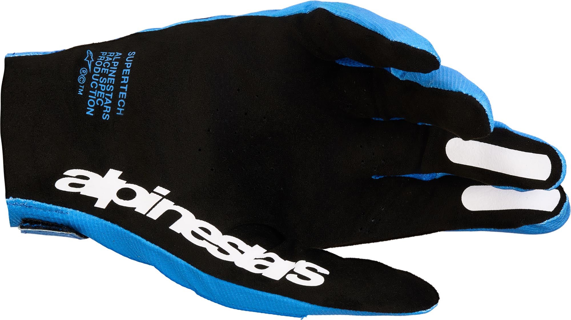 Alpinestars Supertech MX Motocross Handschuhe blau/weiß 2XL Abbildung 2