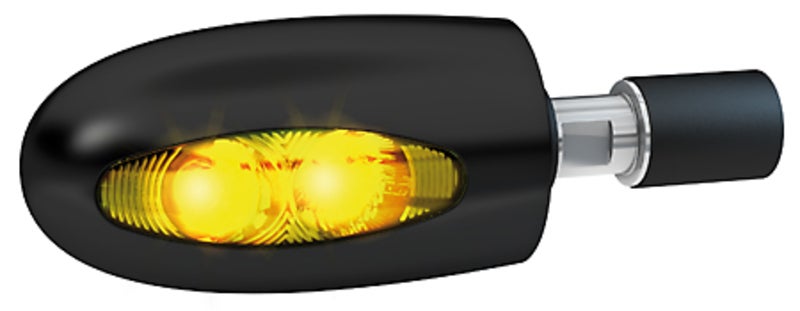 Kellermann Corpo do indicador de barra de LED BL 1000 escuro preto / lente fumegada (1pc), frente Figura 3