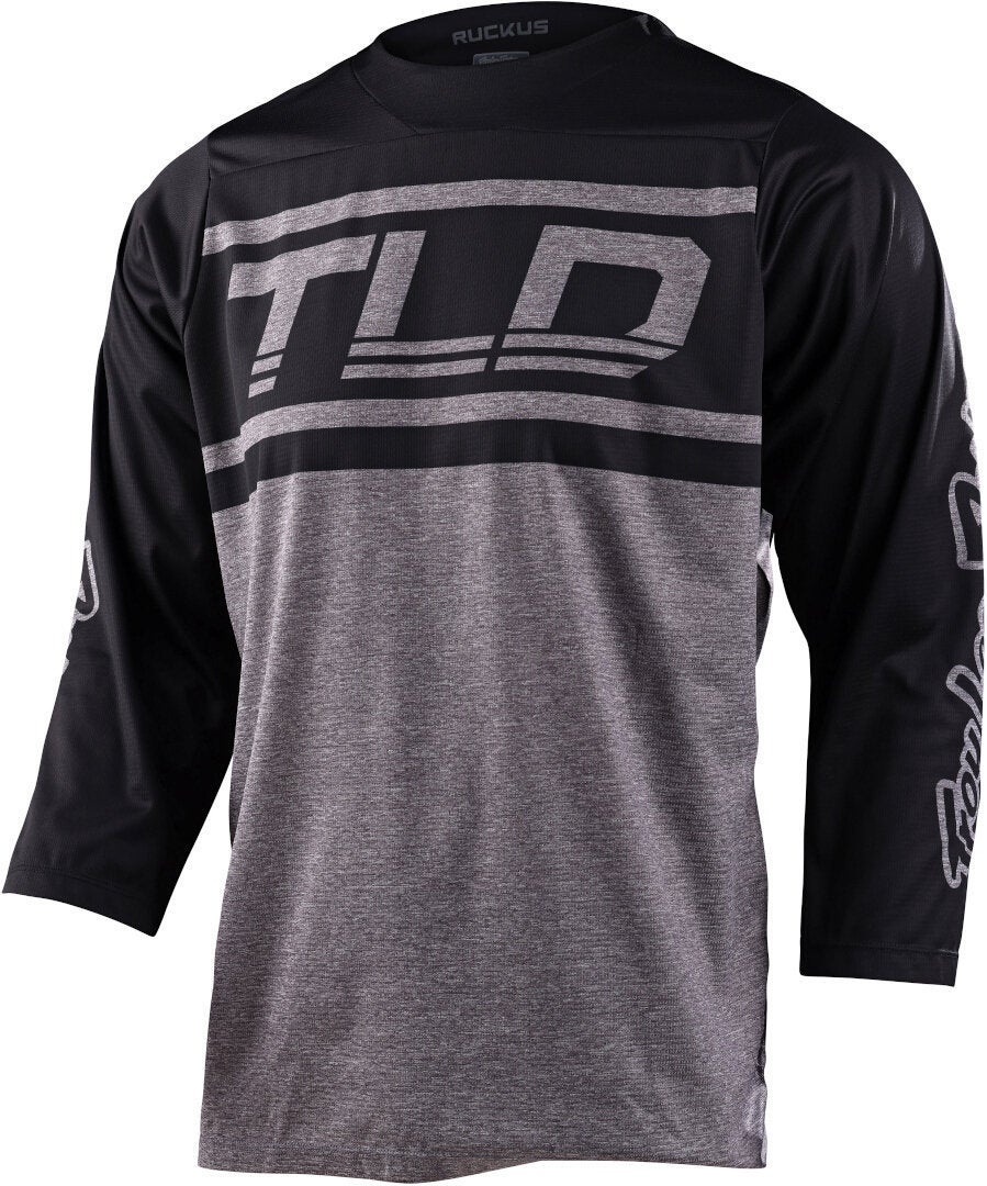 Troy Lee Designs Ruckus Bars Camisola de bicicleta preto/cinza XXL Figura 1