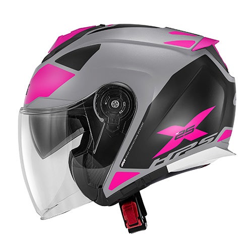 GIVI X.25 Target Casco a reazione Titanio opaco/rosa XS Figura 2