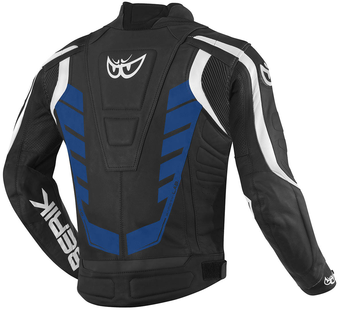 Berik Zakura Motorcycle Leather Jacket black/white/blue 58 Figure 2