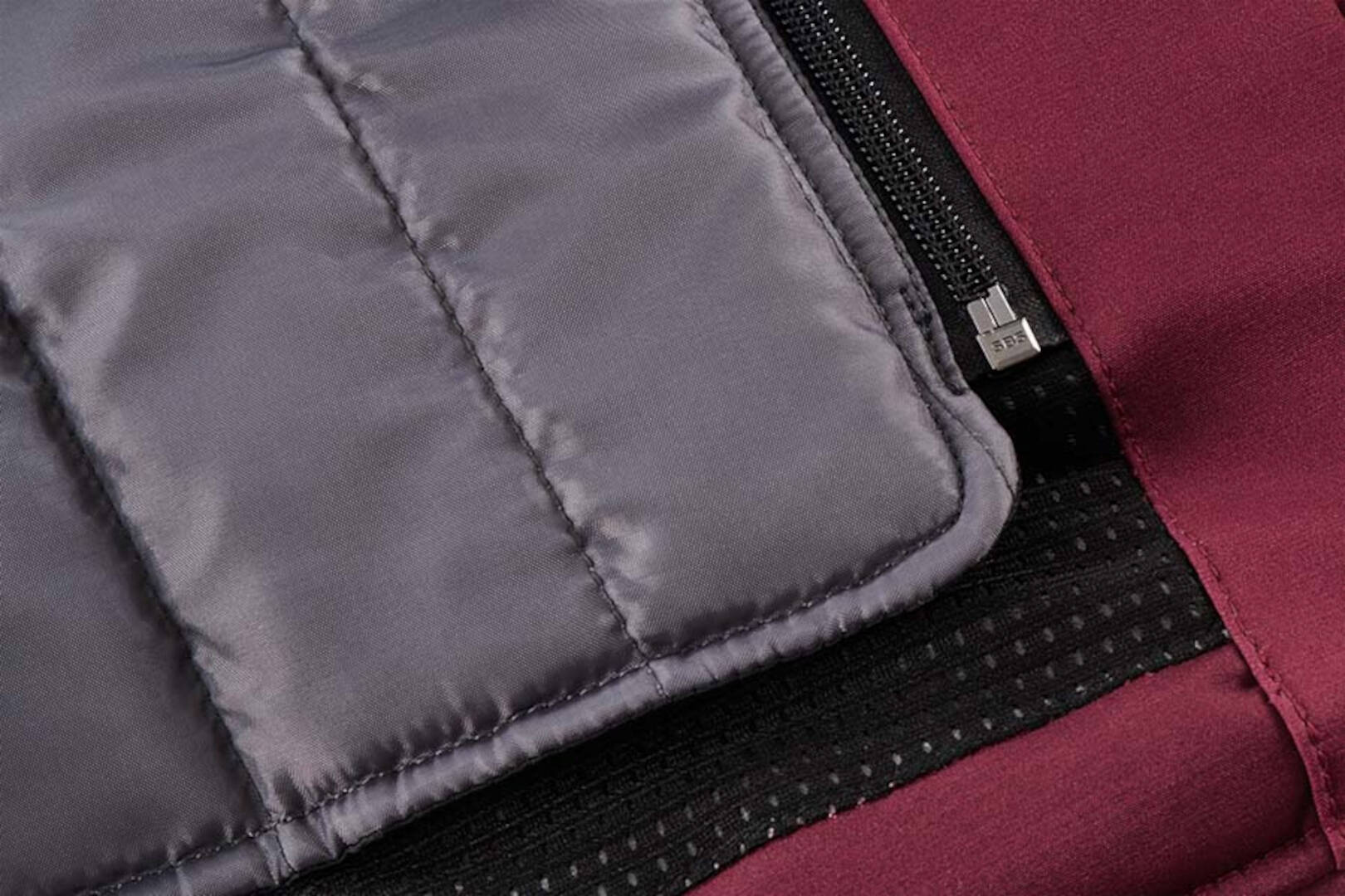 Furygan Ice Track Ladies Motorcycle Textile Jacket burgundy red L Figure 6