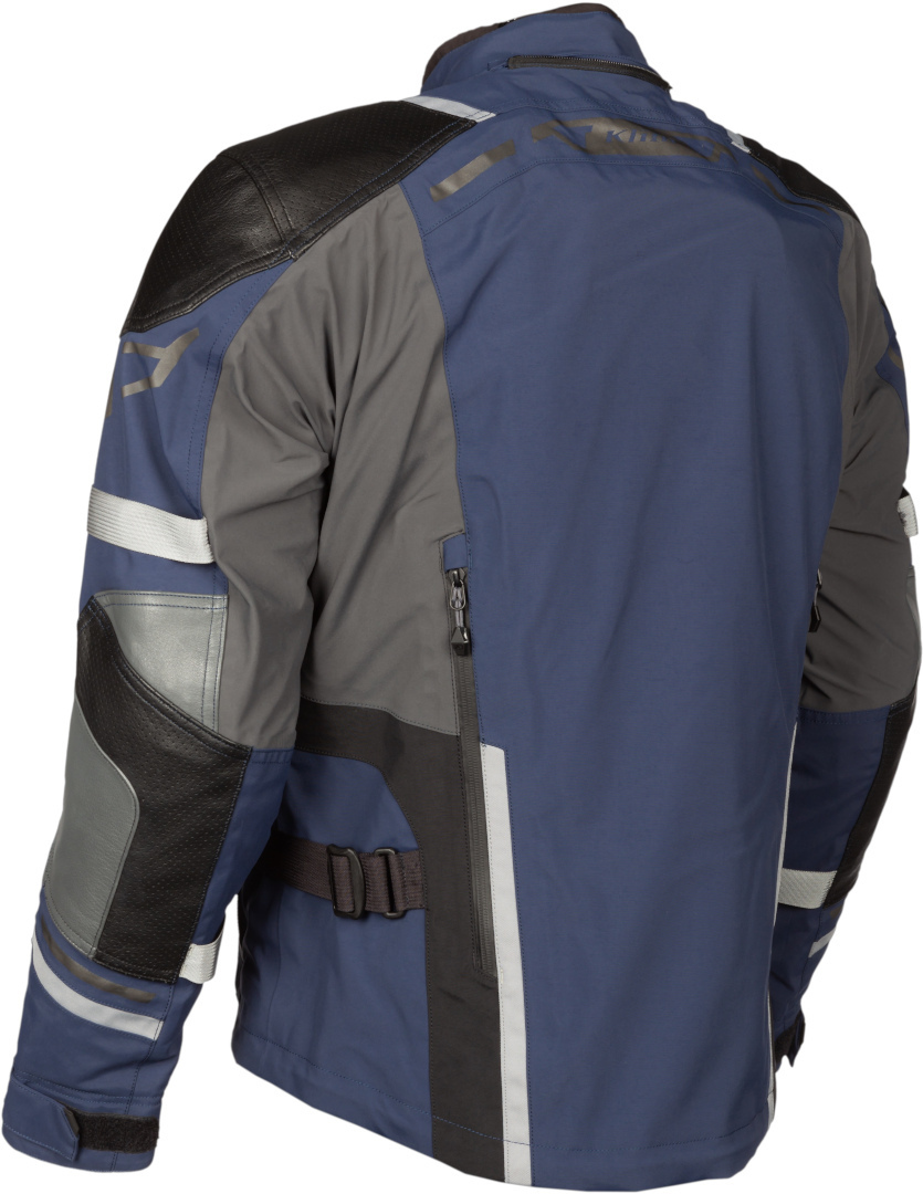 Klim Kodiak Motorcycle Textile Jacket blue/grey 30 Figure 7
