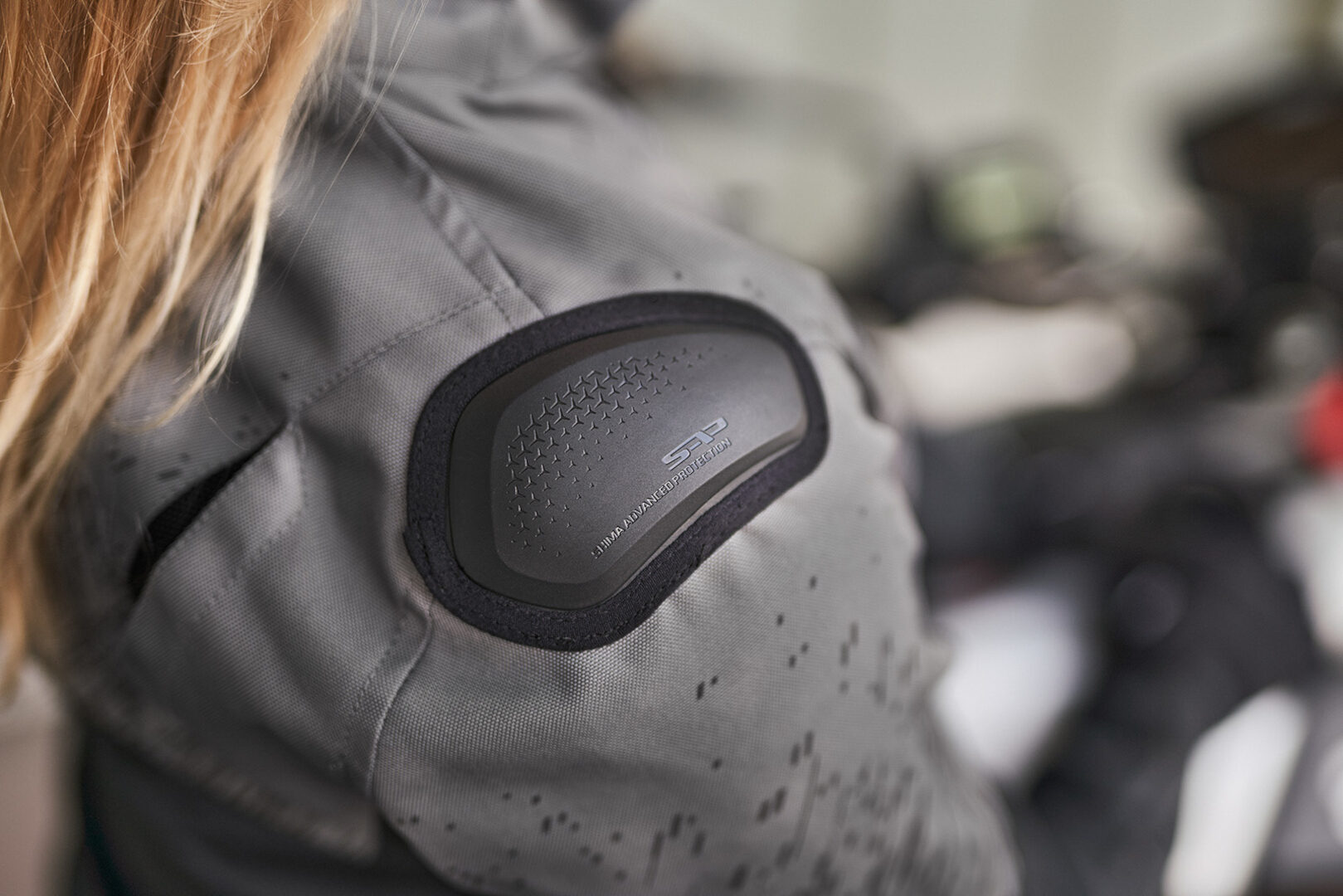 SHIMA Drift Ladies Motorcycle Textile Jacket black/grey M Figure 7