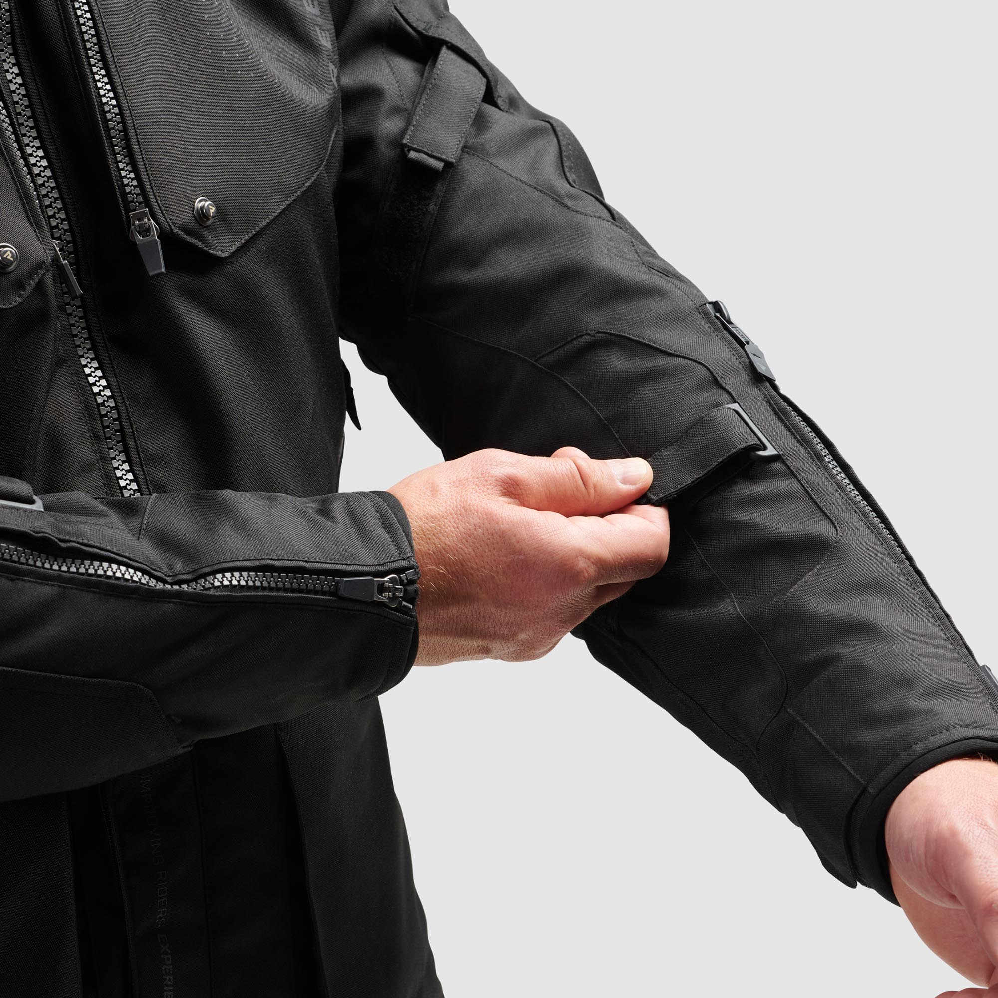Rebelhorn Hiker 4 waterproof Motorcycle Textile Jacket black S Figure 6