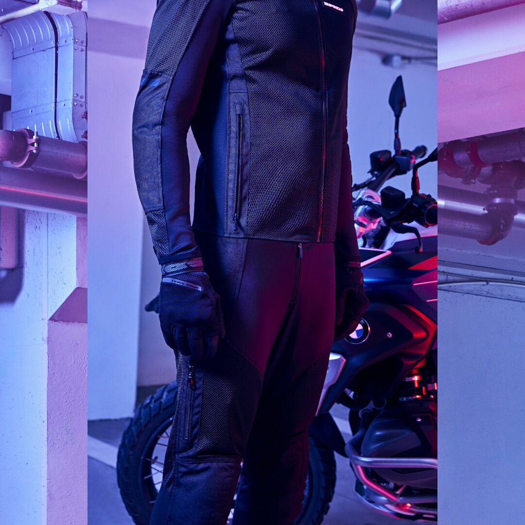 Spidi Super Net Motorcycle Textile Pants black M Figure 11