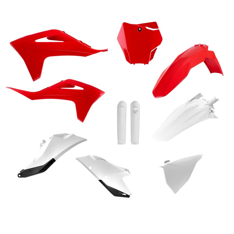 POLISPORT Plastkit - röd/vit Figur 2