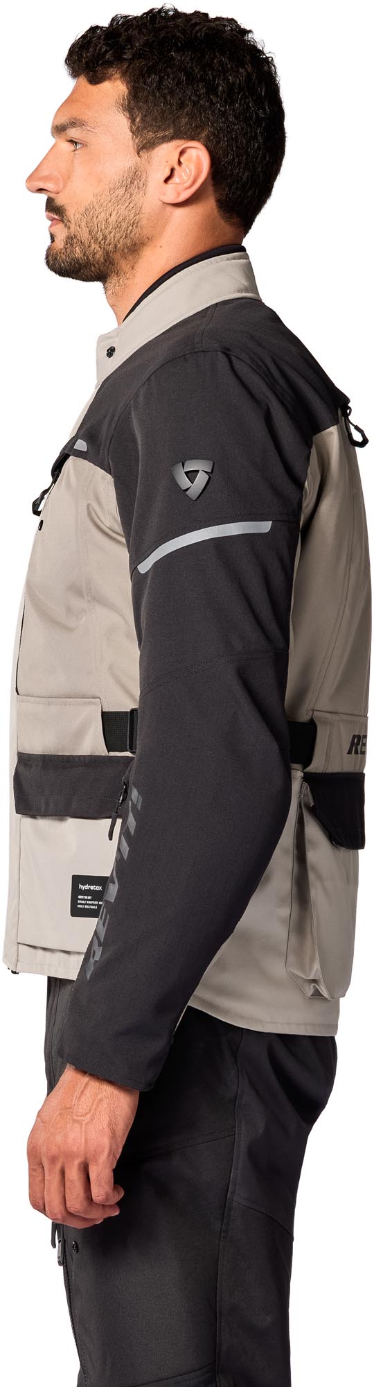 Revit Outback 5 H2O waterproof Motorcycle Textile Jacket sand/black M Figure 5
