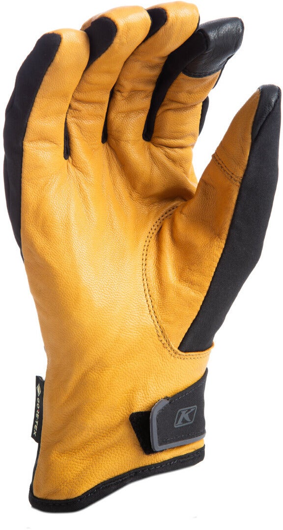 Klim Enduro GTX Gore-Tex Læder-/Tekstil Motorcykelhandsker Sort M Figur 2
