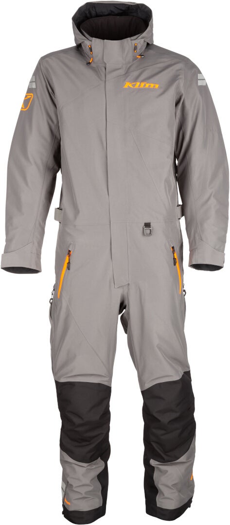 Klim Railslide Skuterdress i ett stykke Oransje/grå Short S Figur 10