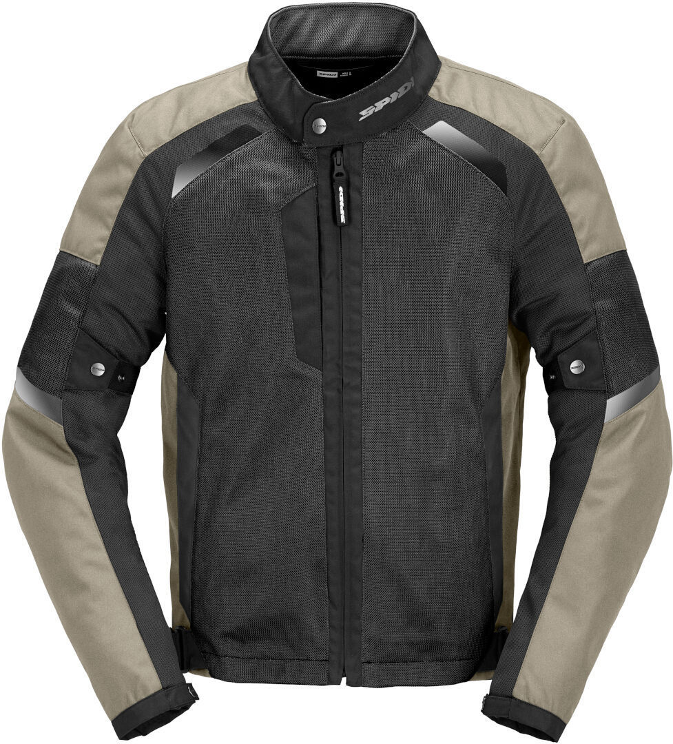 Spidi Tek Net Motorcykeljakke Sort/oliven L Figur 1