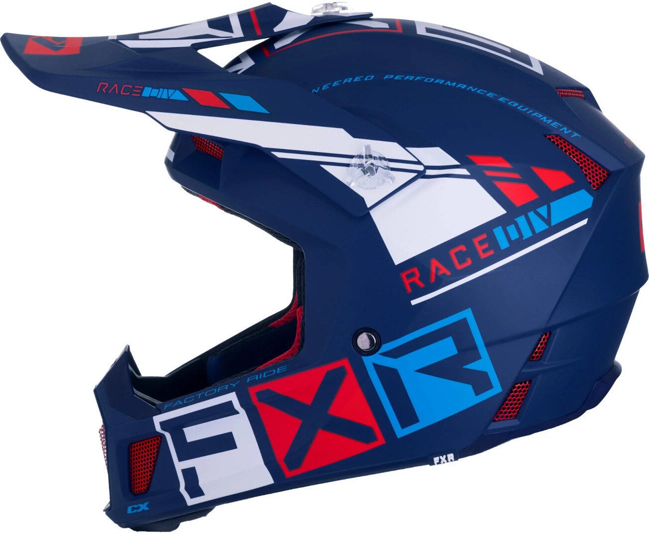 FXR Clutch CX Pro MIPS Motocross Helmet blue/red/white XL (61/62) Figure 2