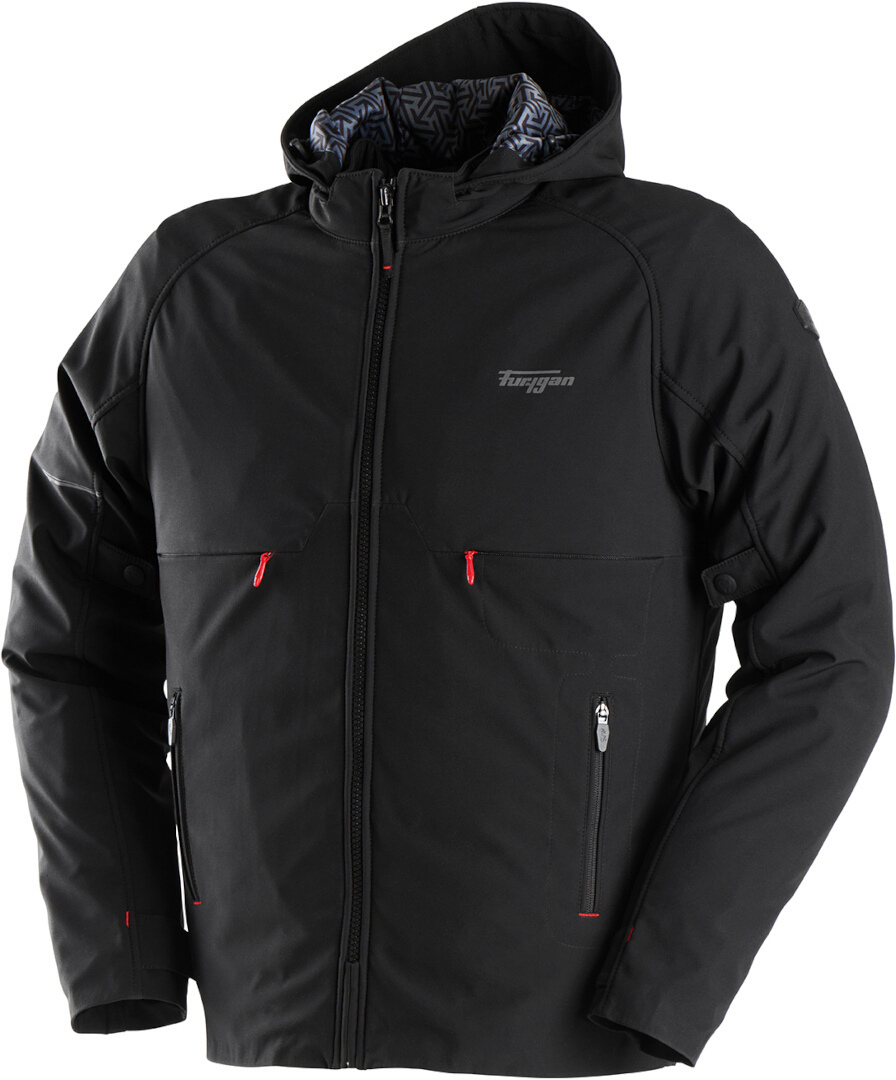 Furygan Addax Waterproof Motorcycle Textile Jacket black M Figure 1