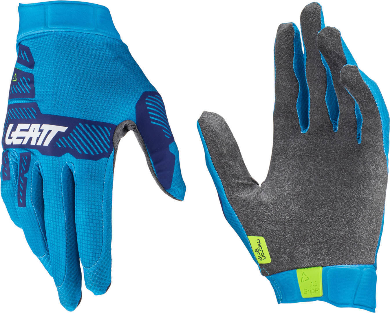 Leatt 1.5 GripR 2024 Motocross handsker mørkeblå/lyseblå/hvid XL Figur 3