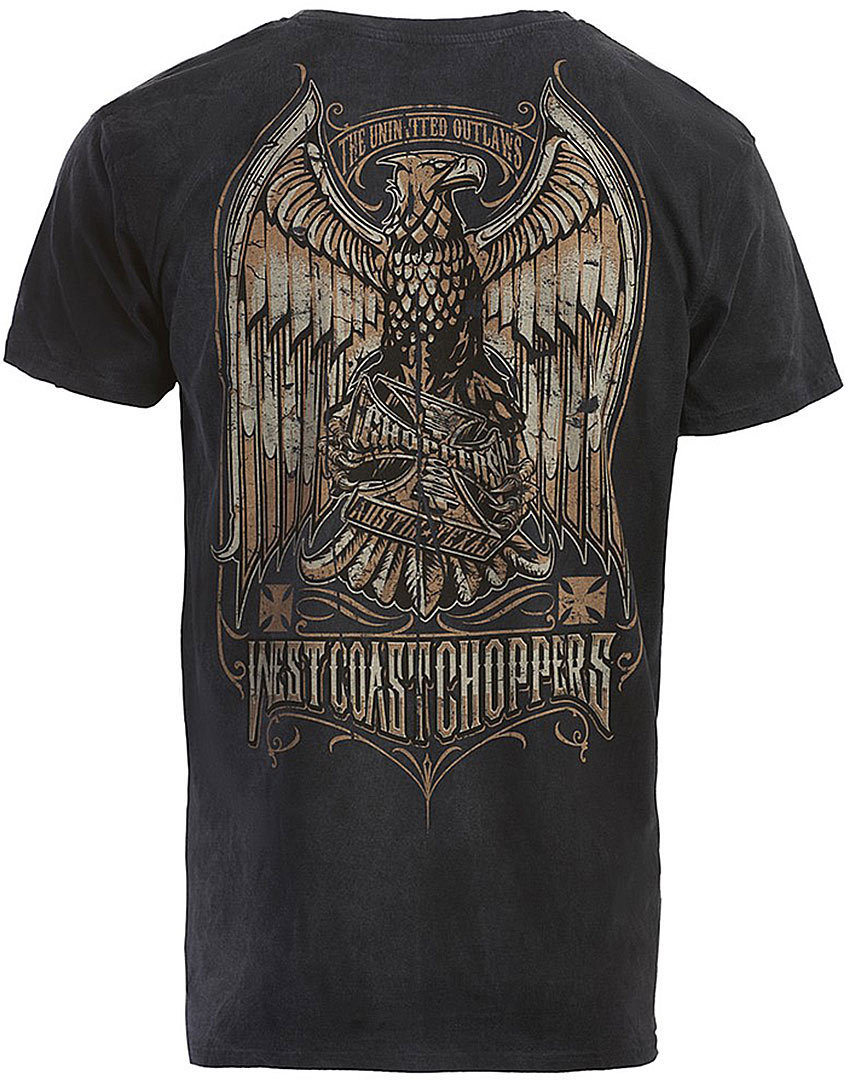 West Coast Choppers Eagle Crest Tシャツ 濃紺 L 図2