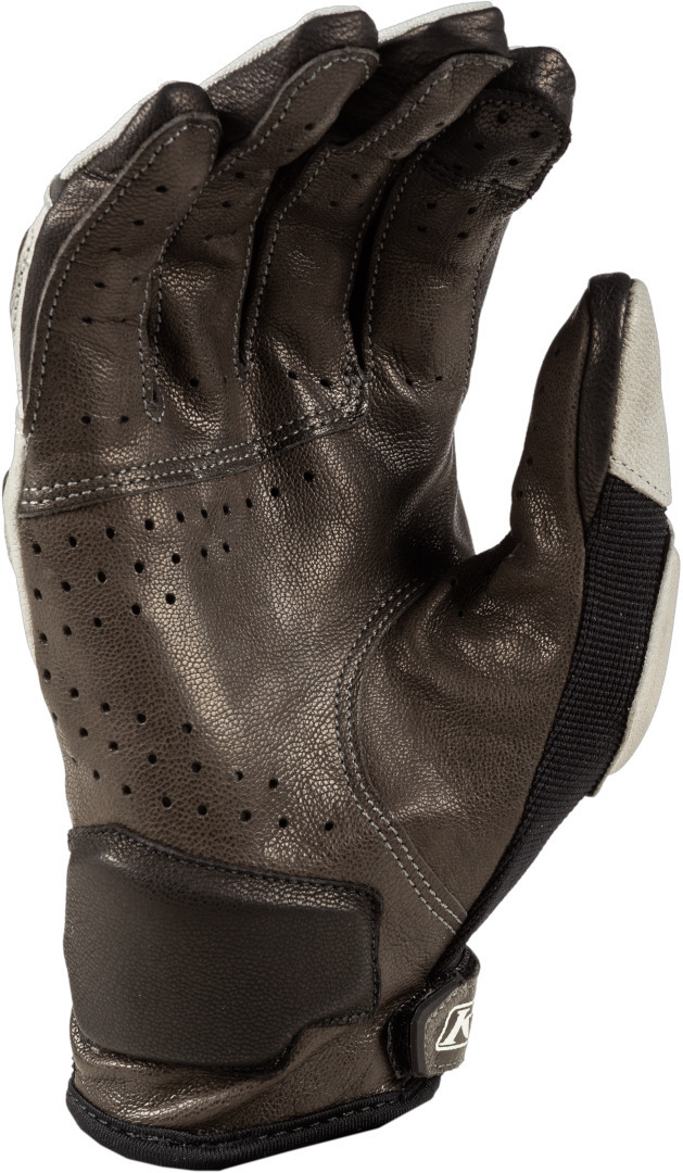 Klim Dakar Pro Motorradhandschuhe hellgrau 2XL Abbildung 2