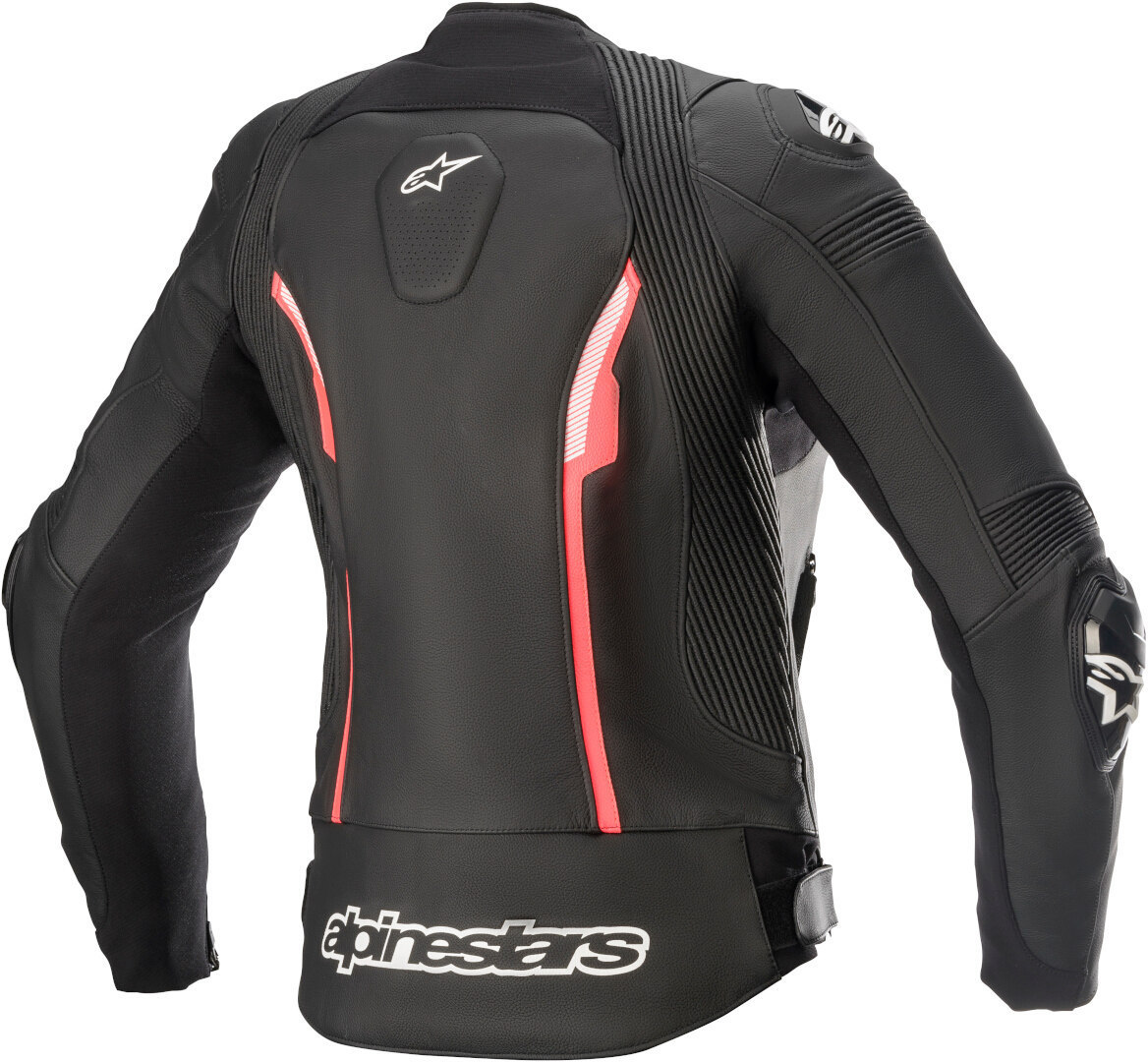 Alpinestars Stella Missile V2 Motorcykel Damer LäderJacka Svart/rosa 38 Figur 2