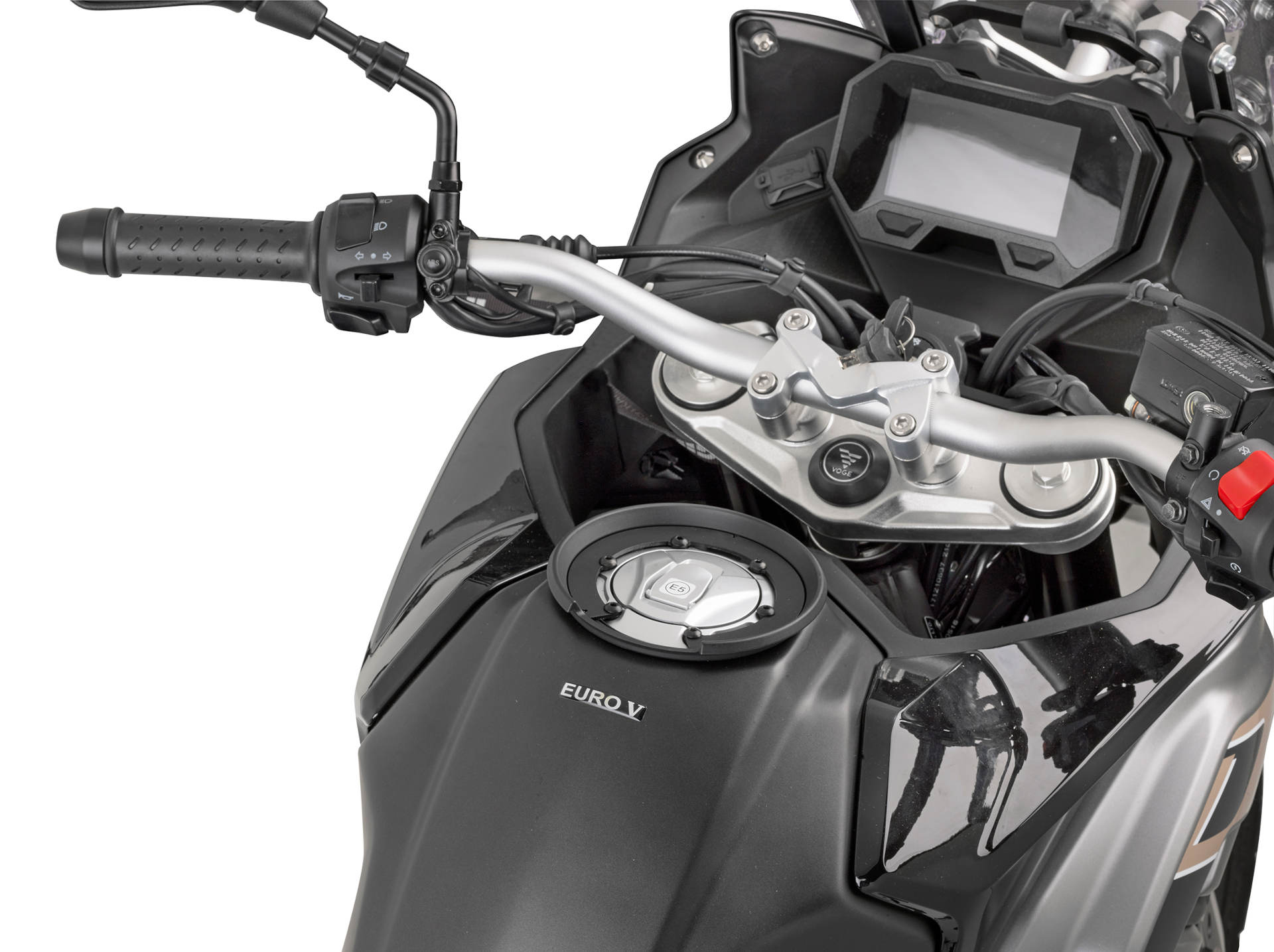 GIVI Tankbefestigung für Tanklock Tankrucksäcke für versch. VOGE Modelle Figura 1