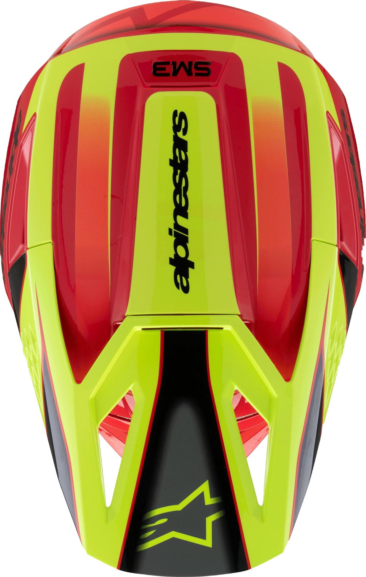 Alpinestars S-M3 Fray Casque de motocross rouge/jaune XXL (63/64) Figure 7