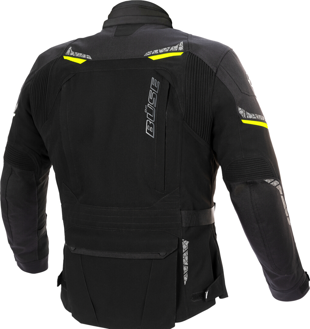 Side view of Büse Storm Waterproof Ladies Motorcycle Textile Jacket