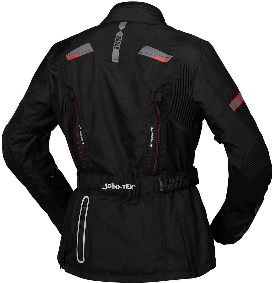 IXS Tour Liz-ST Jachetă textilă pentru motociclete pentru doamne Negru/Roșu M Figura 2