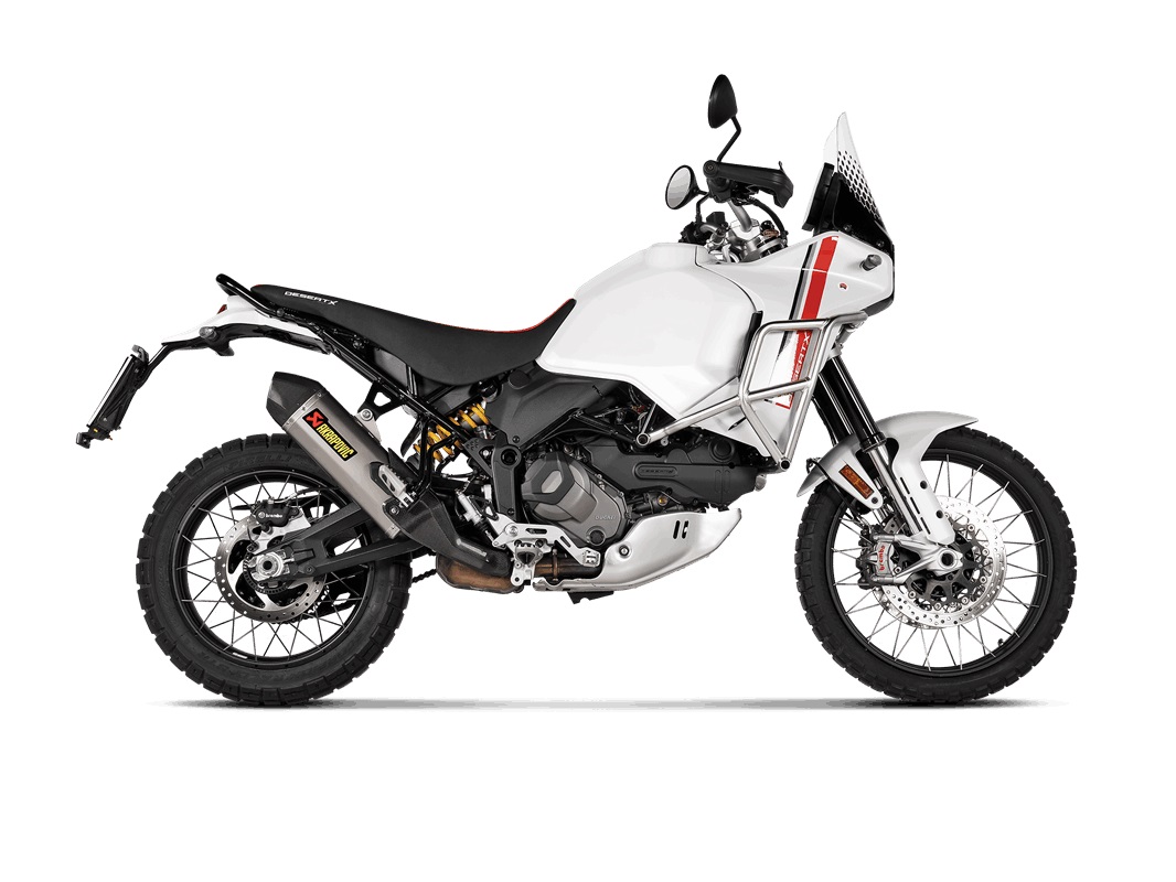 Akrapovic Slip-On Line Bakre ljuddämpare i titan Figur 3