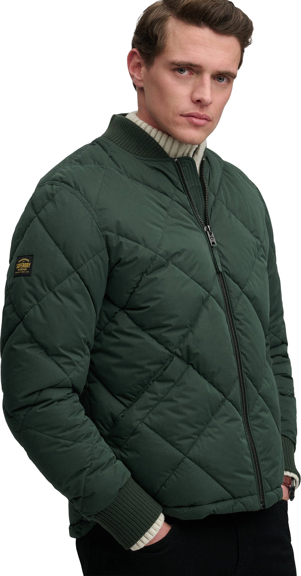  Superdry & Co Diamond Σακάκι Πράσινο 2ΧΛ Γράφημα 4