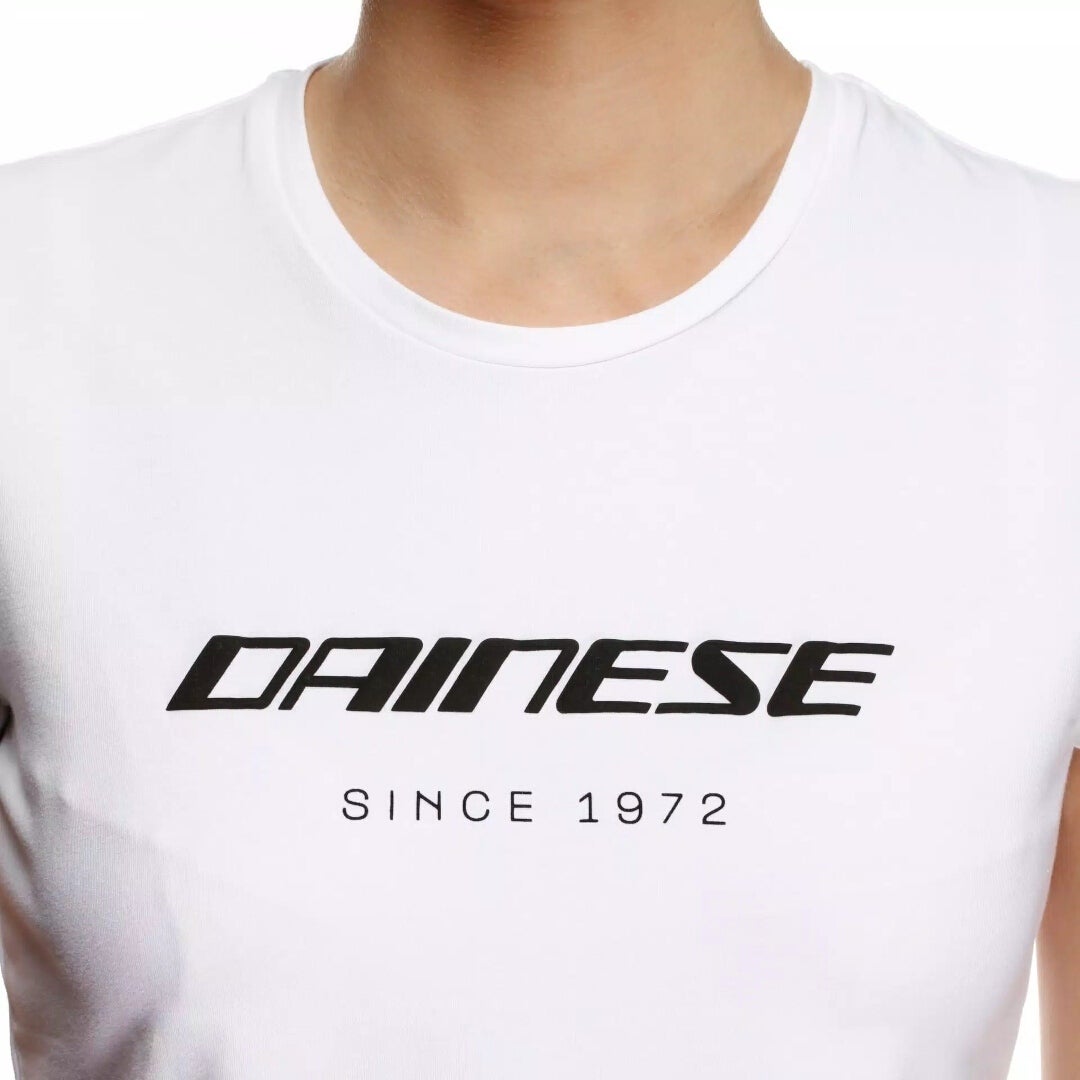 Dainese Essence Wordmark Dames T-Shirt Wit M Figuur 4