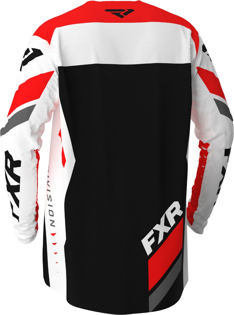 FXR Revo Motocross Jersey hvid/rød/sort L Figur 2