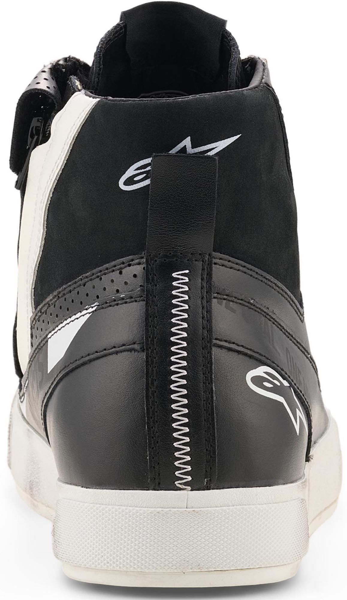 Alpinestars Stated Flair Motorcykelsko Sort/hvid 9,5 Figur 5