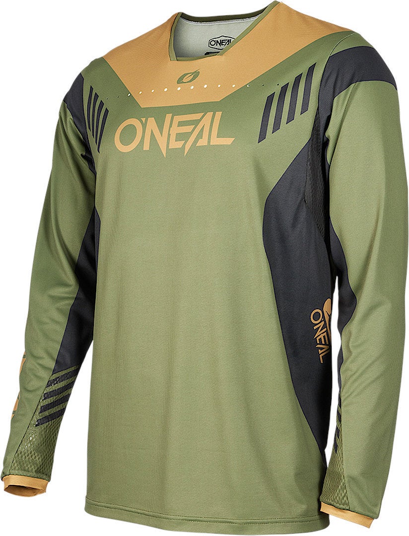 Oneal Element FR Hybrid V.22 Cykel Jersey olivengrøn/sort XXL Figur 1