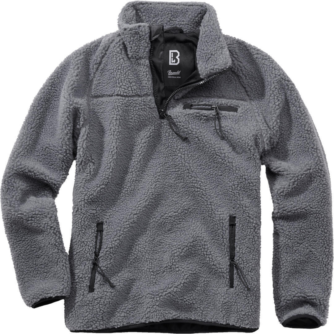 Brandit Teddyfleece Pullover anthracite L Figure 1