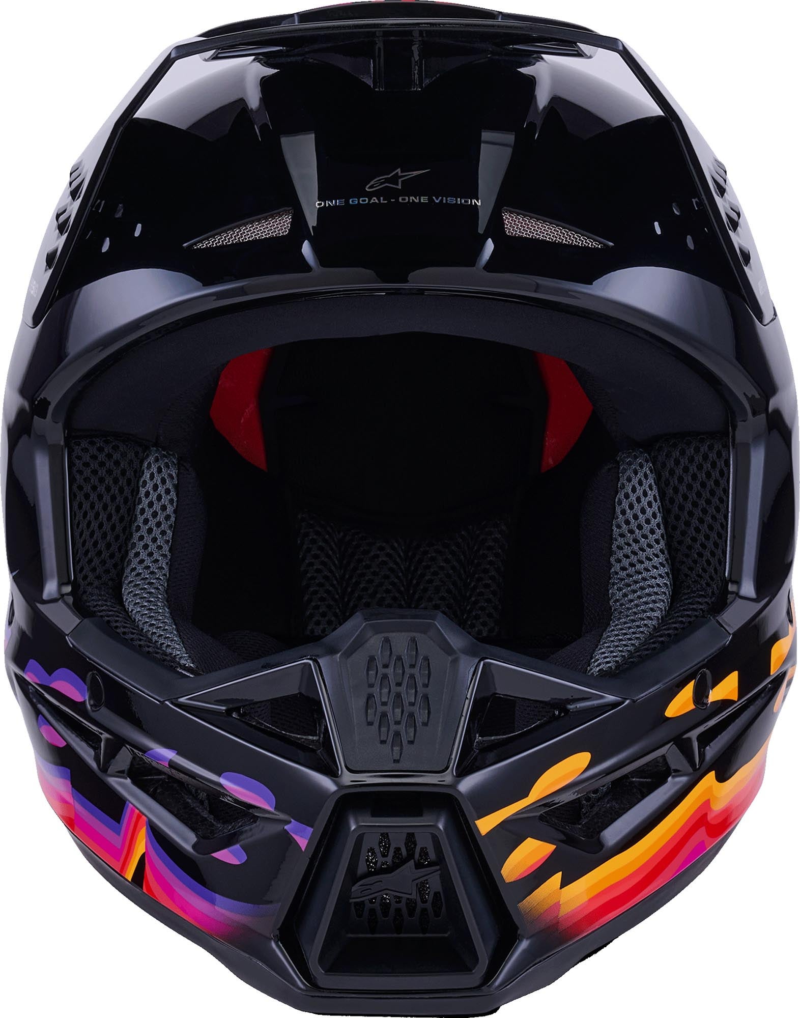 Alpinestars S-M3 Force Motocross Helm schwarz M (57/58) Abbildung 2