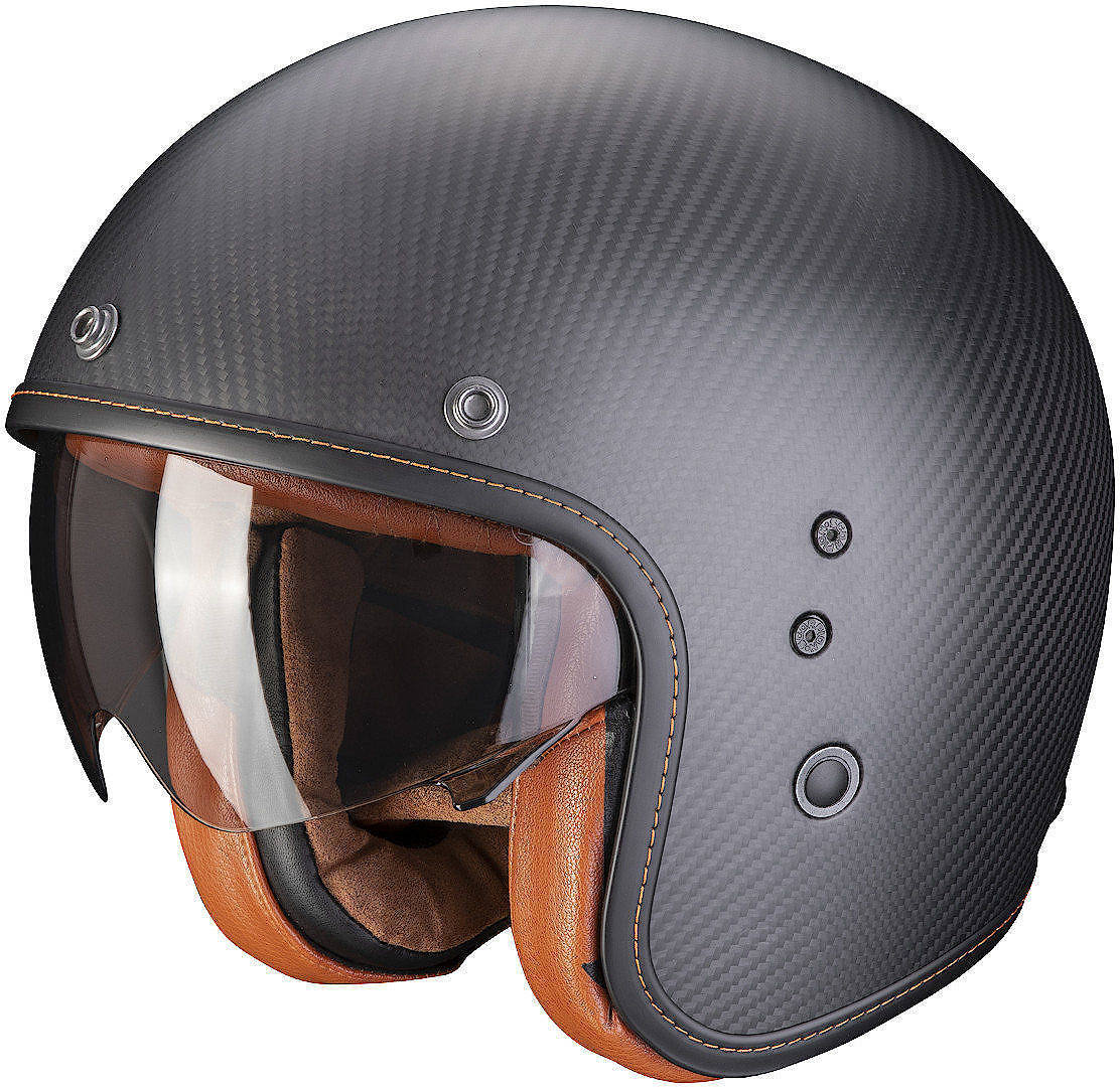 Scorpion Belfast Evo Carbon Cască cu reacție Black matt M (57/58) Figura 1