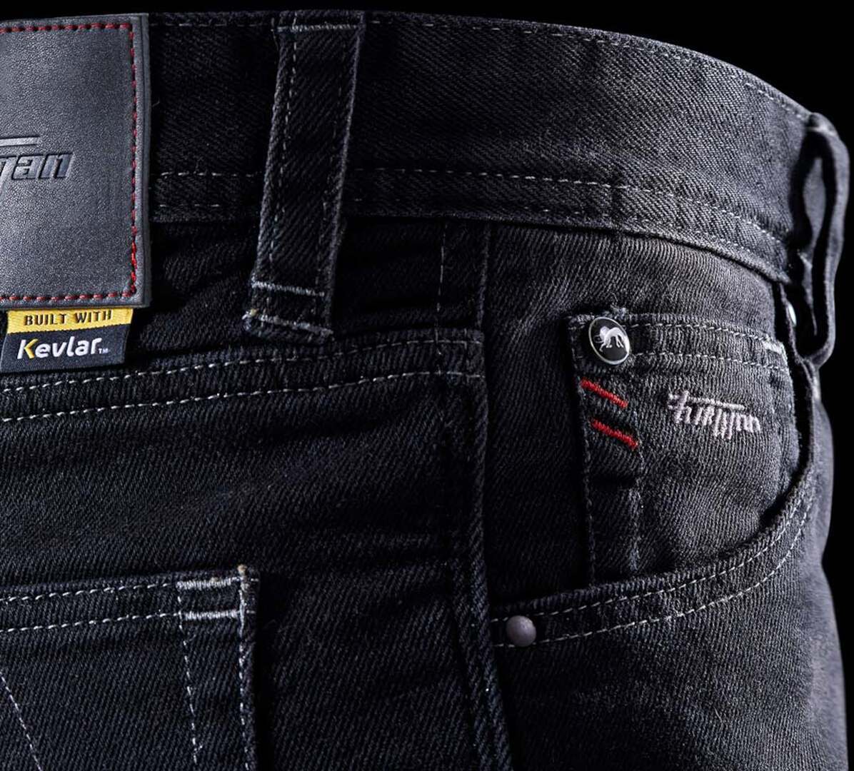Furygan D12 X Kevlar Straight Moto džíny černá 36/32 Obrázek 11