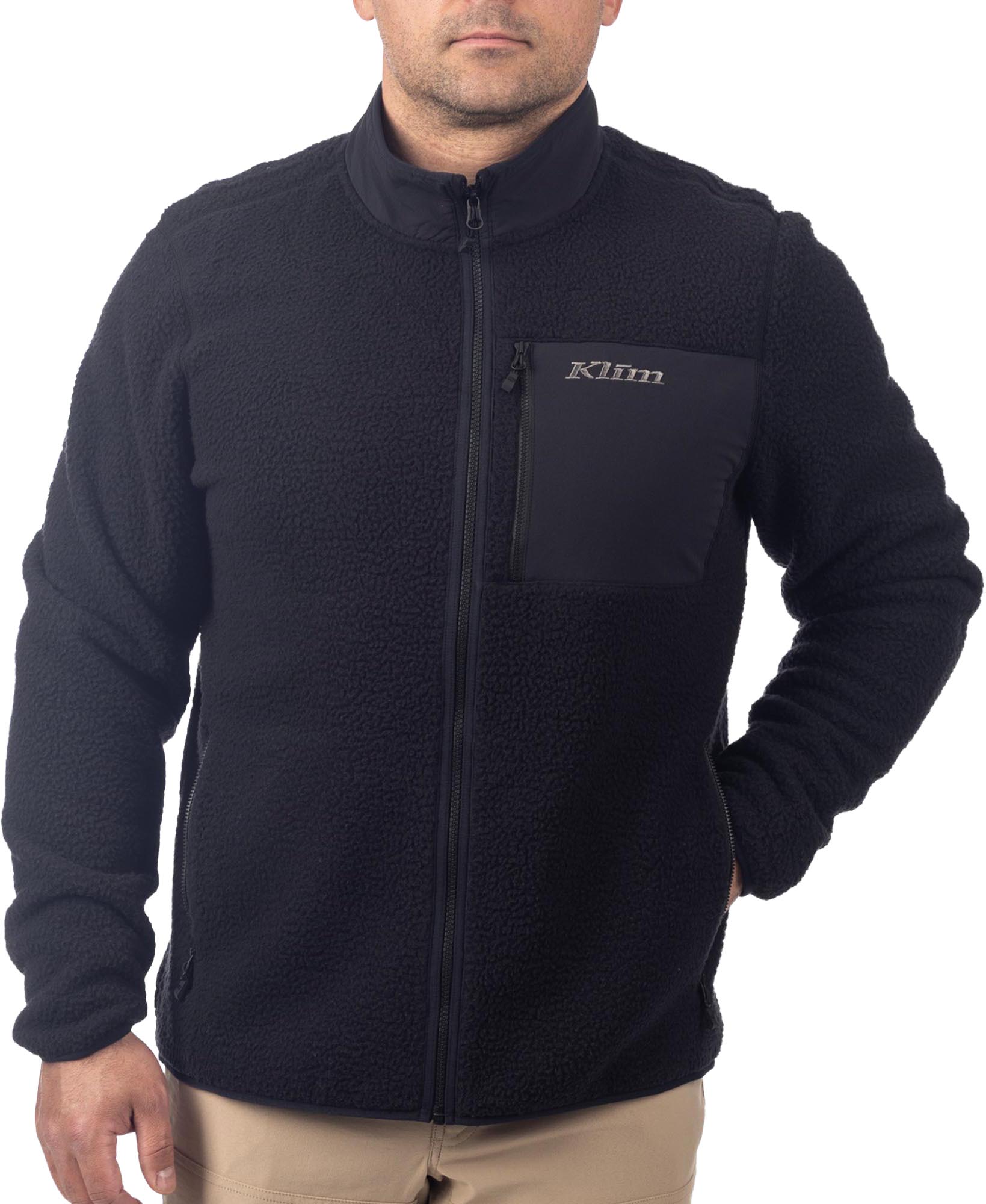 Klim High Pile Giacca nero L Figura 1