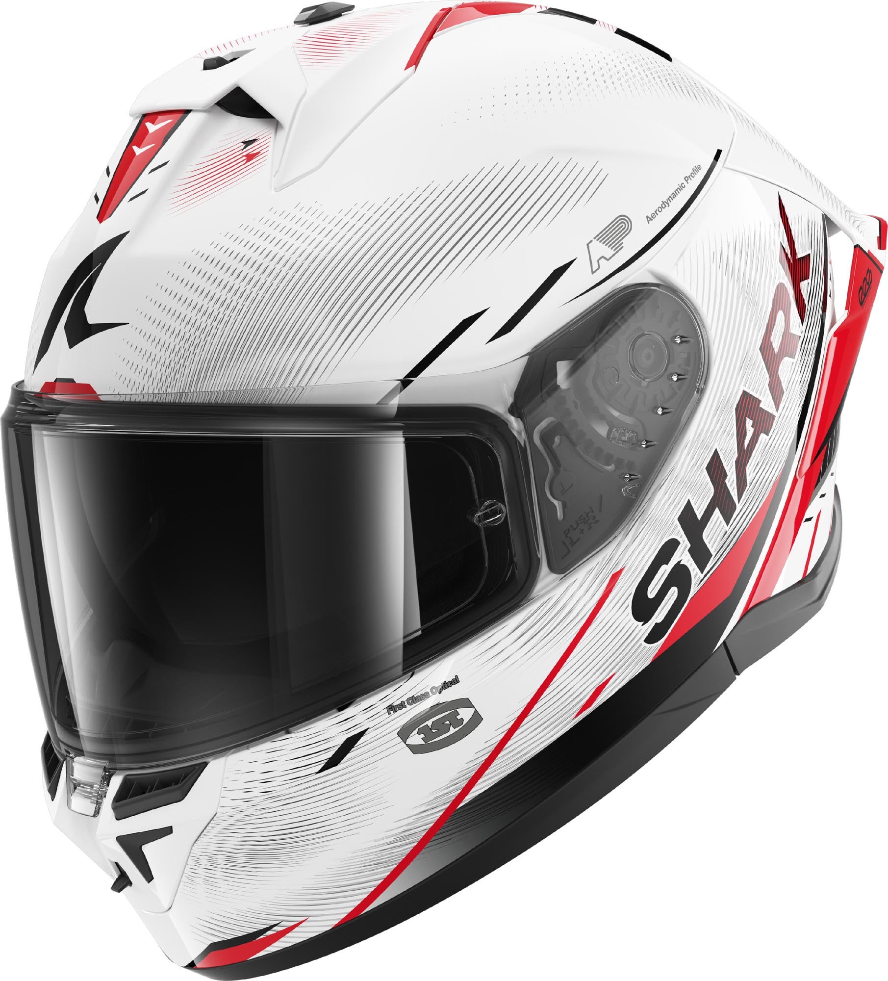 Shark Skwal Cup Speed Tech 헬멧 흰색/빨간색/검정색 XS (53/54) 그림 1