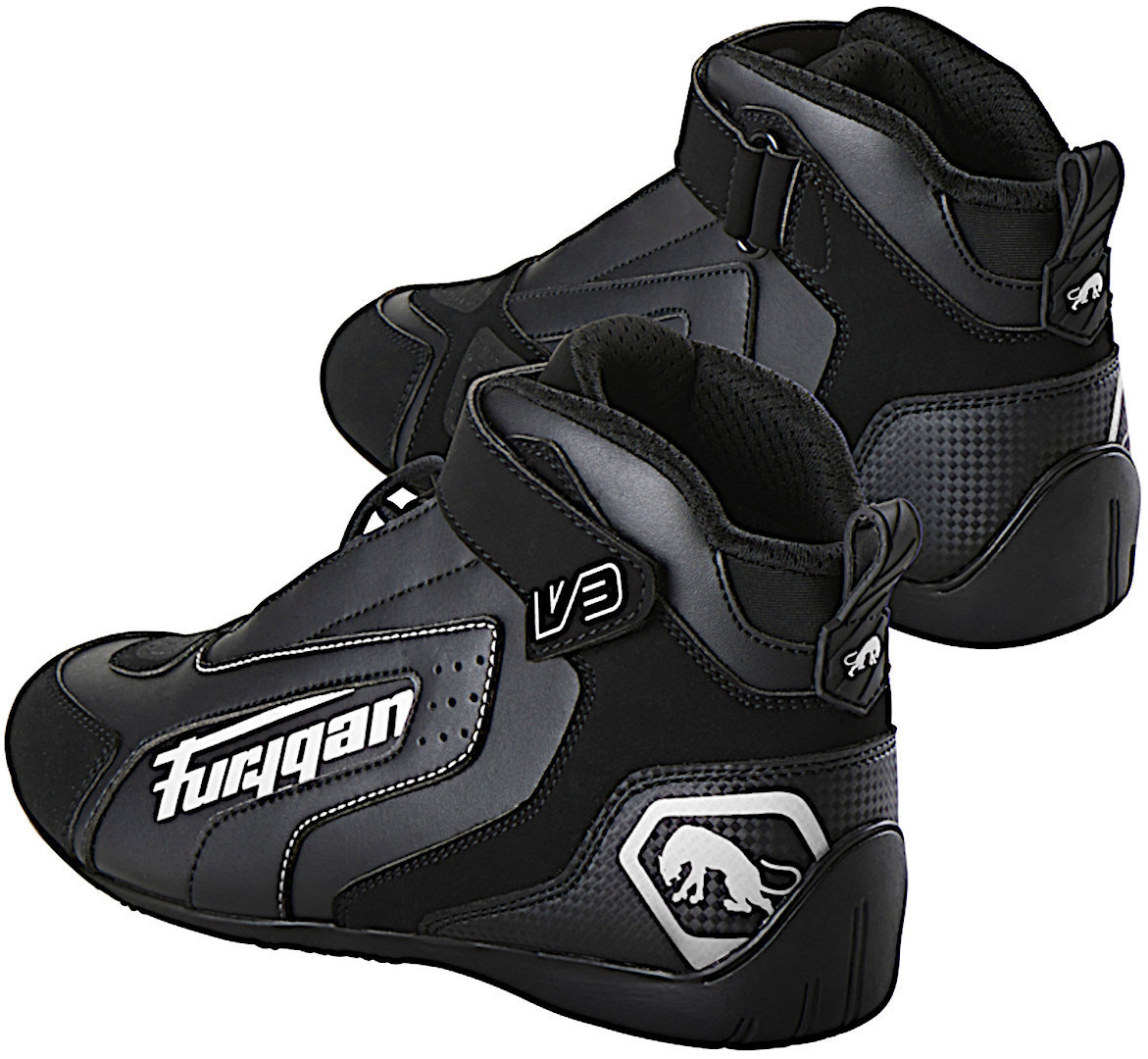 Furygan V3 Pantofi de motocicletă alb/negru 39 Figura 2