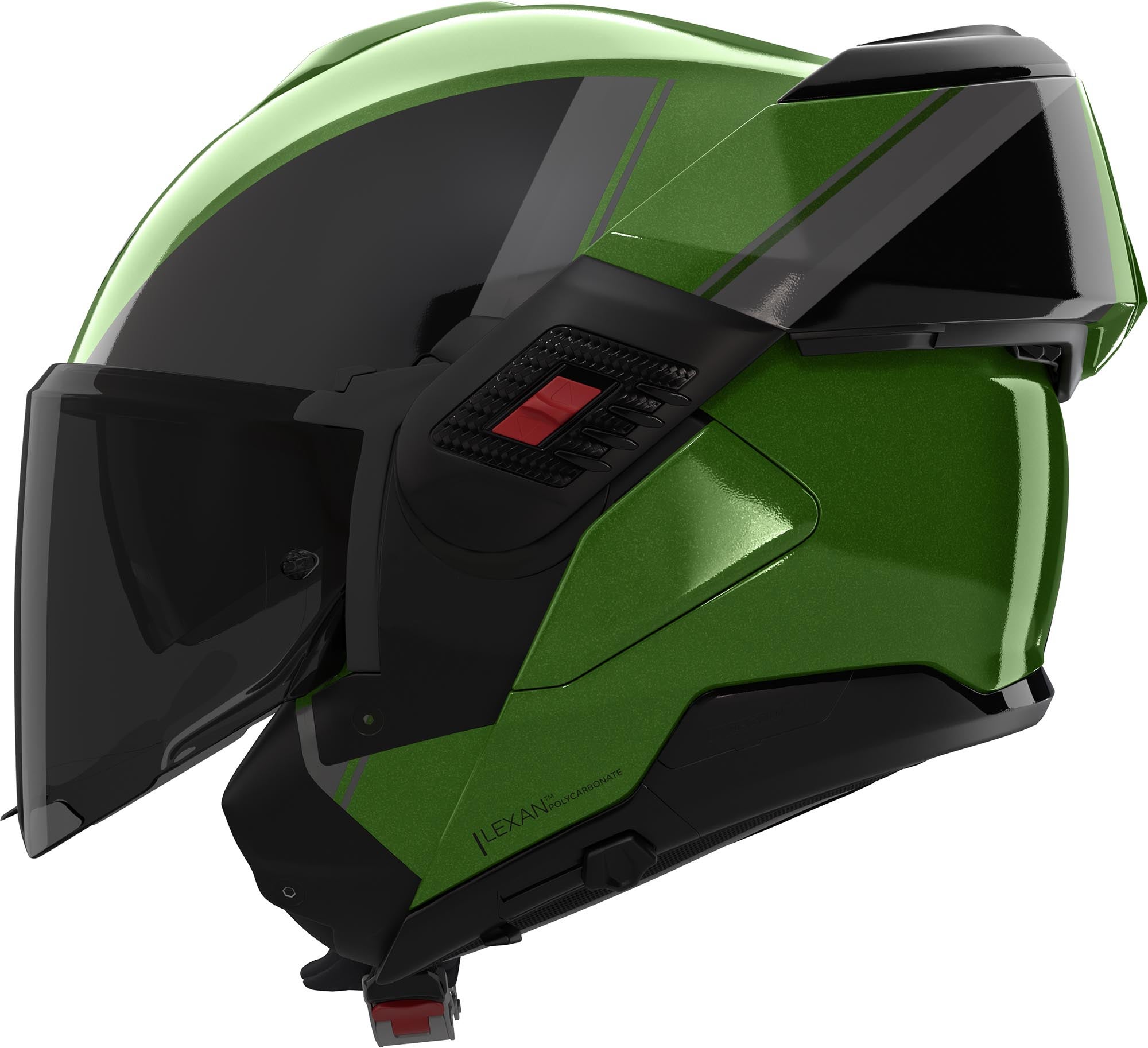 Nolan N120-1 Verniciatura Speciale N-Com Casco nero/verde XXL (64) Figura 2