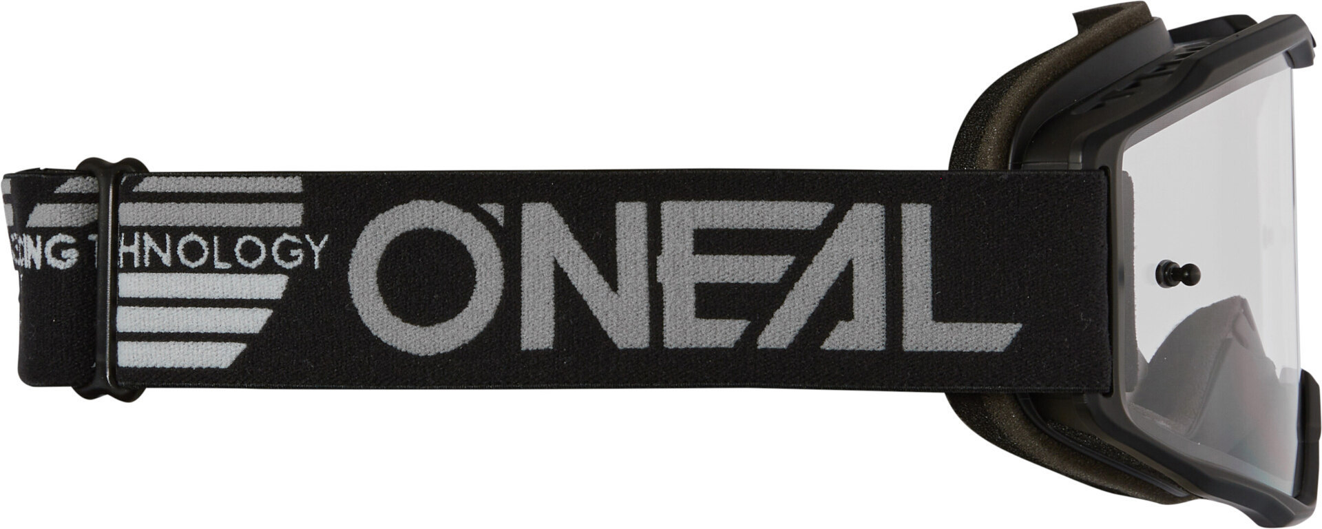 Oneal B-10 Solid Clear Ochelari de motocross negru Figura 2