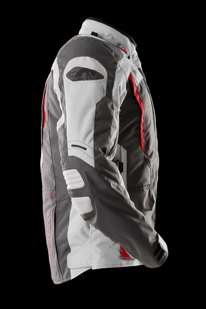 Furygan Apalaches Evo Ladies Motorcycle Textile Jacket grey/white/red 4XL Figure 5