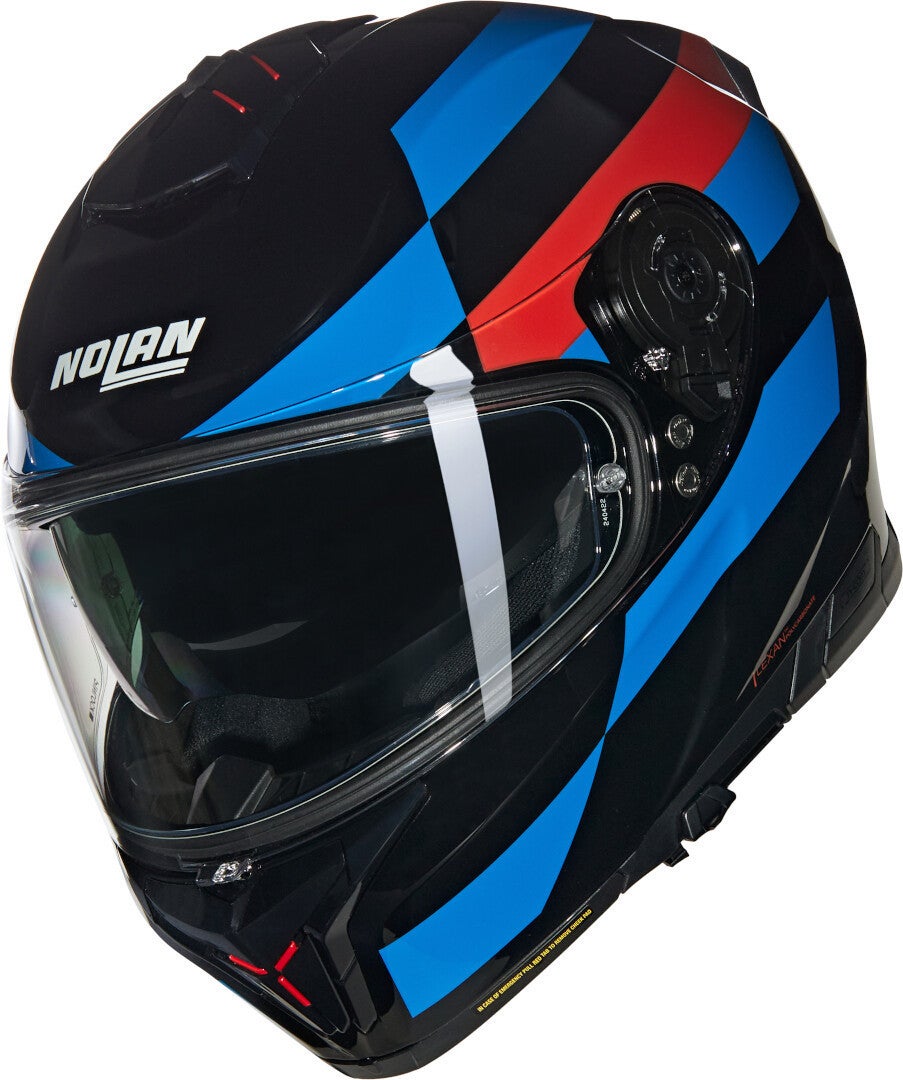 Nolan N80-8 Alfiere N-Com Casco nero/rosso/blu L (60) Figura 1