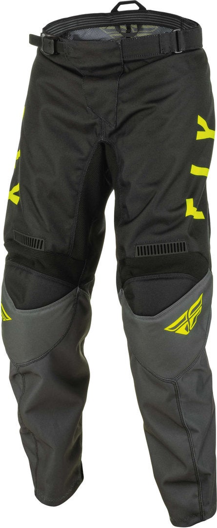 Fly Racing F-16 Motocross bukser til unge sort/gul 24 Figur 2