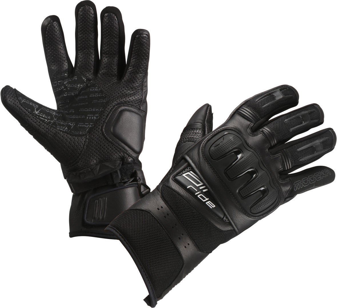 Modeka Air Ride Handschuhe schwarz/schwarz 9 Abbildung 1