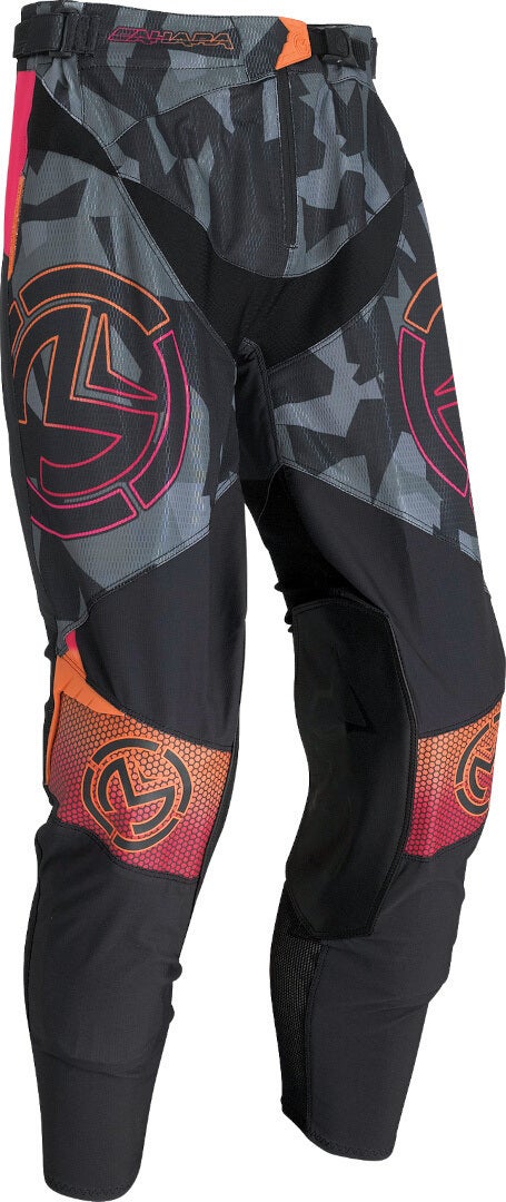 Moose Racing Sahara 2022 Motocross bukser grå/sort 34 Figur 1
